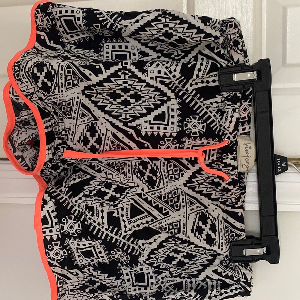 Silky eleastic waist shorts